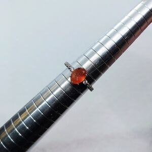 2ct Arusha AAA Sunstone Ring In Sterling Silver